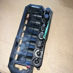 (5-pk) Husky Bit Socket Set 3/8" Drive Sae. Fixed Price $10.00.