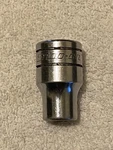 Snap On Tw141a, 7/16", 1/2" Drive, 6 Point Chrome Socket. Fixed Price $13.99.