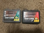 New Craftsman Tools Usa 34781 34782 12pc Sae Metric 1/4 Dr. Socket Ratchet Sets. Fixed Price $134.99.