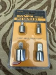 4pcs Socket Adapter Set Olympia Tools 1/2x3/8 3/8x1/2 3/8x1/4 1/4x3/8. Fixed Price $9.67.