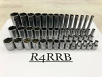 Snap-on Tools Usa New 42pc 1/4" Drive Metric 6pt Shallow Semi Deep Master Set. Fixed Price $799.95.