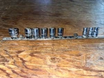 Mac Tools Xm Series 9 Pc Set, 1/4" Dr, 6pt Metric Shallow Sockets Usa M6. Fixed Price $69.99.