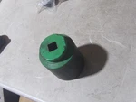 Used Grey Pneumatic 1" Drive X 3-1/4" Deep Impact Socket. Gp 4104d. Fixed Price $145.00.