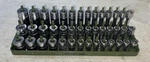 Snap-on (tmm4-stmm15) 42pc 1/4" Drive 6pt Metric Flank Deep Socket Set. Fixed Price $565.00.