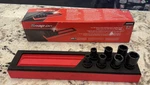 Snap-on 207ipffr 7pc Sae 3/8" Swivel Impact Socket Red Foam Set Mint!!. Fixed Price $279.99.