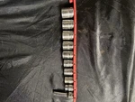 Williams Socket Set 3/8 Drive 6 Point Chrome Vanadium. Fixed Price $90.00.