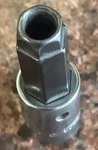 Snap-on S6103 - 1/4" Dr., 3/8 , Sae, Door Trim Palnut Driver Socket. Fixed Price $25.00.