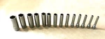 New Snap-on 1/4" Drive 4 5.5 5 Thru 15 Mm 6-point Deep Socket Set 114stmmy. Fixed Price $229.99.