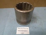 Armstrong Armaloy Usa X-1272 1" Drive Socket Size 2-1/4" W/ Cross Hole J217. Fixed Price $74.99.