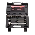 Cougar Pro Socket Wrench Box Set 14 Pieces 1/2" Drive Metric A46. Fixed Price $143.46.