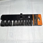 Tactix 11-piece Deep Impact Socket Set, 3/8 Drive, Sizes To 7/8 ,cr-v Steel. Fixed Price $15.00.