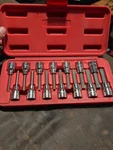 Mac Tools Sxa14b 14pc 3/8" Drive Sae & Metric Hex Driver Bit Set (mi1075383). Fixed Price $159.99.