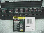 Stanley 3/8" Twin Drive Socket Set. Fixed Price $10.00.