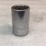 Easco 1/2 Drive Socket, 12 Point, Model 53 3122, Size 11/16 , Usa Made. Fixed Price $2.95.
