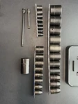 Craftsman Impact Socket Set Standard 1/4 Taiwan, 3/8 Usa, 1/2 Taiwan 30 Pc. Fixed Price $100.00.