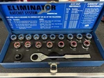 Armstrong Usa Eliminator Ratchet System 16-090 3/8 Drive Sae Metric Socket Set. Fixed Price $180.00.