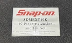 Snap On 19 Pc 1/4" Hex Drive Adaptor And Bit Set Power Incomplete Sdmext19k. Fixed Price $100.00.