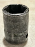 Snap-on Tools 7/8" Thin Wall 1/2" Drive 6-point Shallow Impact Socket Imfs280. Fixed Price $23.99.