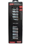 Icon S2sdm-12 Professional Semi-deep Sockets 3/8" Drive. Fixed Price $49.93.
