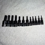 Icon 11pc Professional Torx Bit Socket Set In 3/8" And 1/4" Drive Sizes T8 - T55. Fixed Price $24.99.
