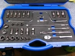 Armstrong Tools Usa 33-piece 3/8" Drive Socket Set With Foam + Case No 15-320. Fixed Price $360.00.