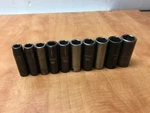 Craftsman 1/2" Dr Metric Deep Impact Socket Set 13 14 15 17 18 19 21 22 24 27mm. Fixed Price $119.99.