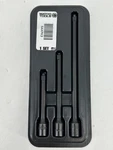 Matco Tools 3 Piece 1/4" Drive Impact Extensions Set 4 6. Fixed Price $118.74.