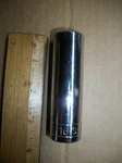 S-k 1/2" Drive 6 Pt. 11/16" Deep Well Socket 41822 Usa. Fixed Price $6.00.
