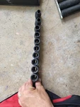 Snap On Tools Usa 10mm-22mm 1/2 Dr Metric Impact Shallow Socket Set. Fixed Price $225.00.
