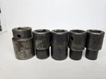 Mac Tools Impact Socket Lot 5pc Sae 1/2 Drive Usa Made. Fixed Price $24.99.