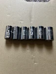 Craftsman Usa 1/2" Drive Shallow Metric 6 Piece 12 Point Sockets Laser Etched. Fixed Price $24.99.