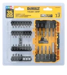 Dewalt Screwdriver/drill Bit Set, Tough Grip, 35 Pieces, New. Fixed Price $27.99.
