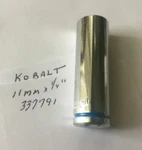 Kobalt 11 Mm X 1/4" Dr Deep Socket 6 Point # 337791 Free Shipping. Fixed Price $9.96.