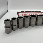 Craftsman Usa 1/2 Drive 6-point Socket Set Sae & Metric 12pc Mixed 44055. Fixed Price $61.89.