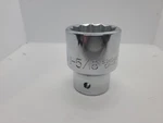 New Carlyle S34042, 1-5/16 Inch Sae Socket, 3/4" Drive, 12 Point, Chrome Finish. Fixed Price $18.95.