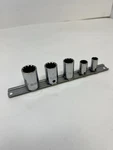 Snap-on Tools 5pc Set 3/8" 1/4 Drive Sae Spline Socket 5/16 - 5/8 Read. Fixed Price $99.95.