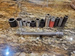 Craftsman Matco Snap-on Mac 12pc Usa Socket Lot With Snap On Extension 3/8 1/2. Fixed Price $55.00.