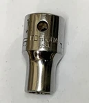 Snap On 5/16 , 3/8" And 7/16" Sae, 12 Pt. 3/8 Dr. Semi Deep Socket (set Of 3). Fixed Price $42.00.