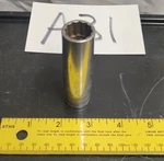 Snap-on Tools S221 11/16" Sae 1/2"drive 12pt Flank Drive Deep Socket. Fixed Price $19.95.
