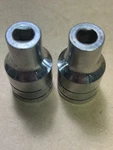 Snap-on 1/2 Drive Shock Absorber Sockets A135 & A136 Initialed. Fixed Price $25.00.