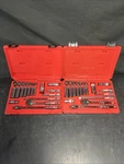 Snap On 3/8 Drive 22pc Metric & Sae 6 Point Socket Sets W/cases Pb17b Clean. Fixed Price $619.99.