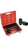 Meiwaltee 1/2" Drive Master Impact Socket Set, 19 Pcs Deep. Fixed Price $49.99.