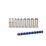 Wright Tool 257 1/4" Drive 9 Piece Deep Metric 6-point Socket Set On Clip Rail. Fixed Price $96.95.