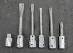 Snap-on Screwdriver Tip Bit 1/4" Drive Socket Tm-82, Tmp-22a, Tmc-104a, Tmc-105a. Fixed Price $57.50.