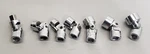 Craftsman Swivel 7pc Set 3/8" Drive 6pt Sae 6 Sockets 7/16-3/4 & 1 Extension -v-. Fixed Price $49.94.
