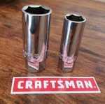 Craftsman 3/8in. Drive Spark Plug Socket - 5/8, /13/16 , 3/4" Choose Size. Fixed Price $6.12.