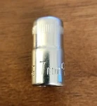 Craftsman Usa 7mm 6 Point 1/4" Drive V 43503 (top Knurl). Fixed Price $9.50.