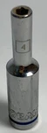 Kobalt 4 Mm X 1/4" Dr Deep Chrome Socket 6 Pt # 338155 Free Usa Shipping. Fixed Price $11.99.