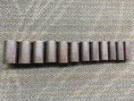 Snap-on 312imms 12pc 1/2 Drive 6pt Metric Semi-deep Impact Socket Set 15-27mm. Fixed Price $200.00.