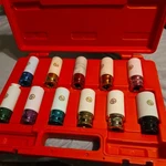Chicago Pneumatic Ss4211wp 11pc 1/2" Drive Metric Impact Socket Set Open Box. Fixed Price $69.99.